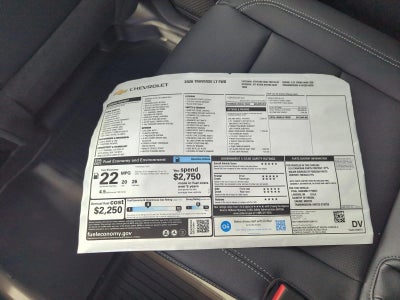 2026 Chevrolet Traverse LT