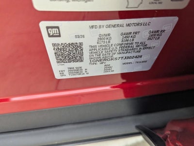 2026 Chevrolet Traverse LT