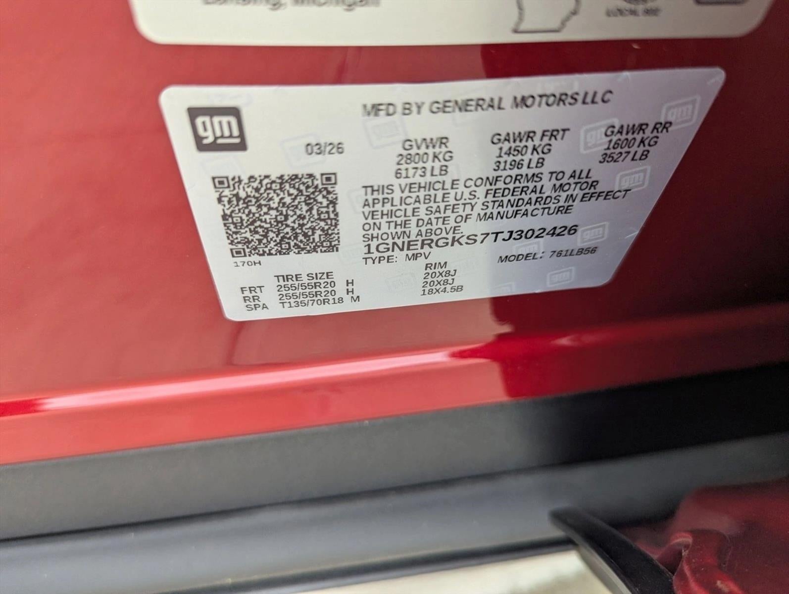 2026 Chevrolet Traverse LT