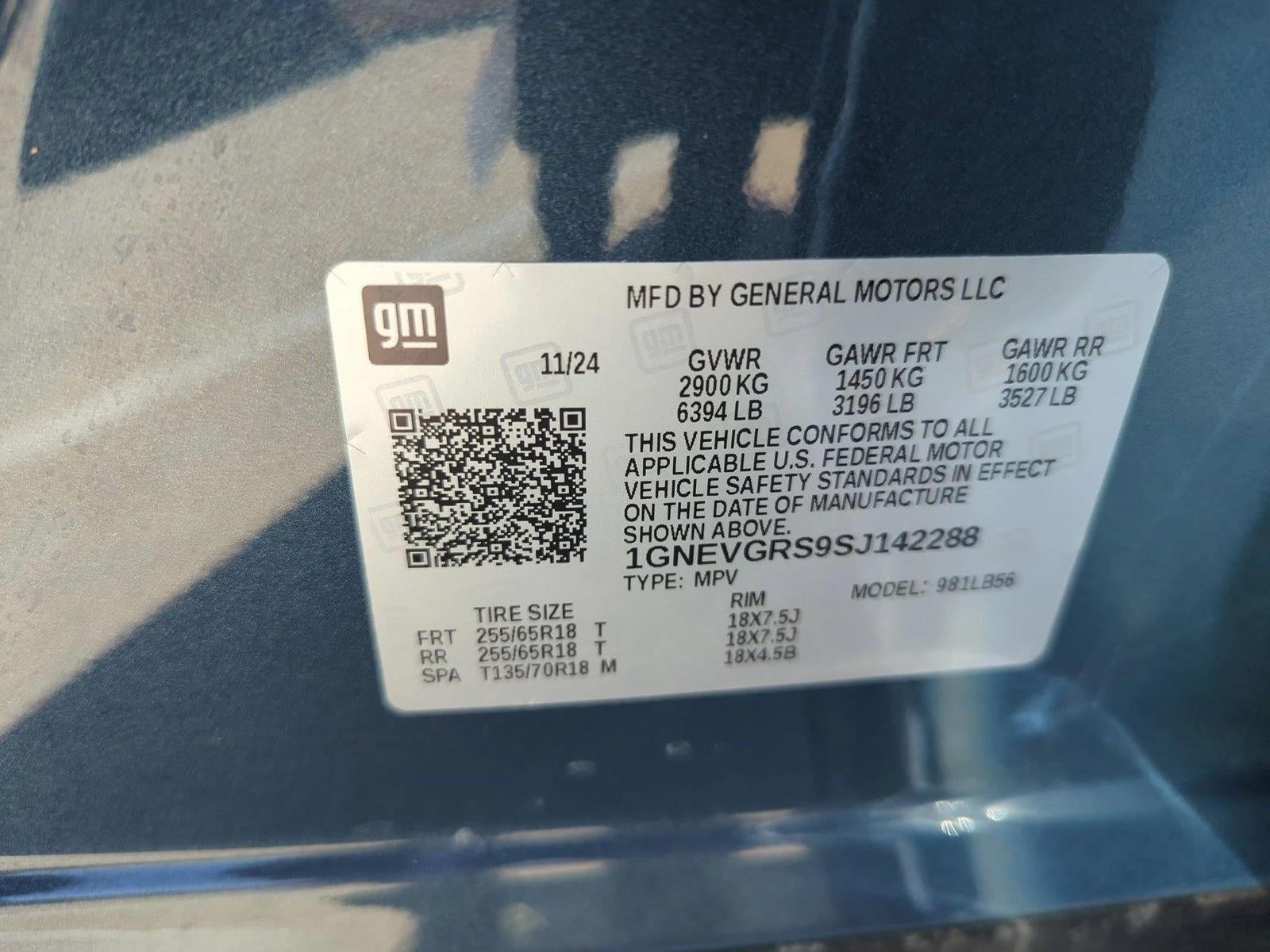 2025 Chevrolet Traverse LT