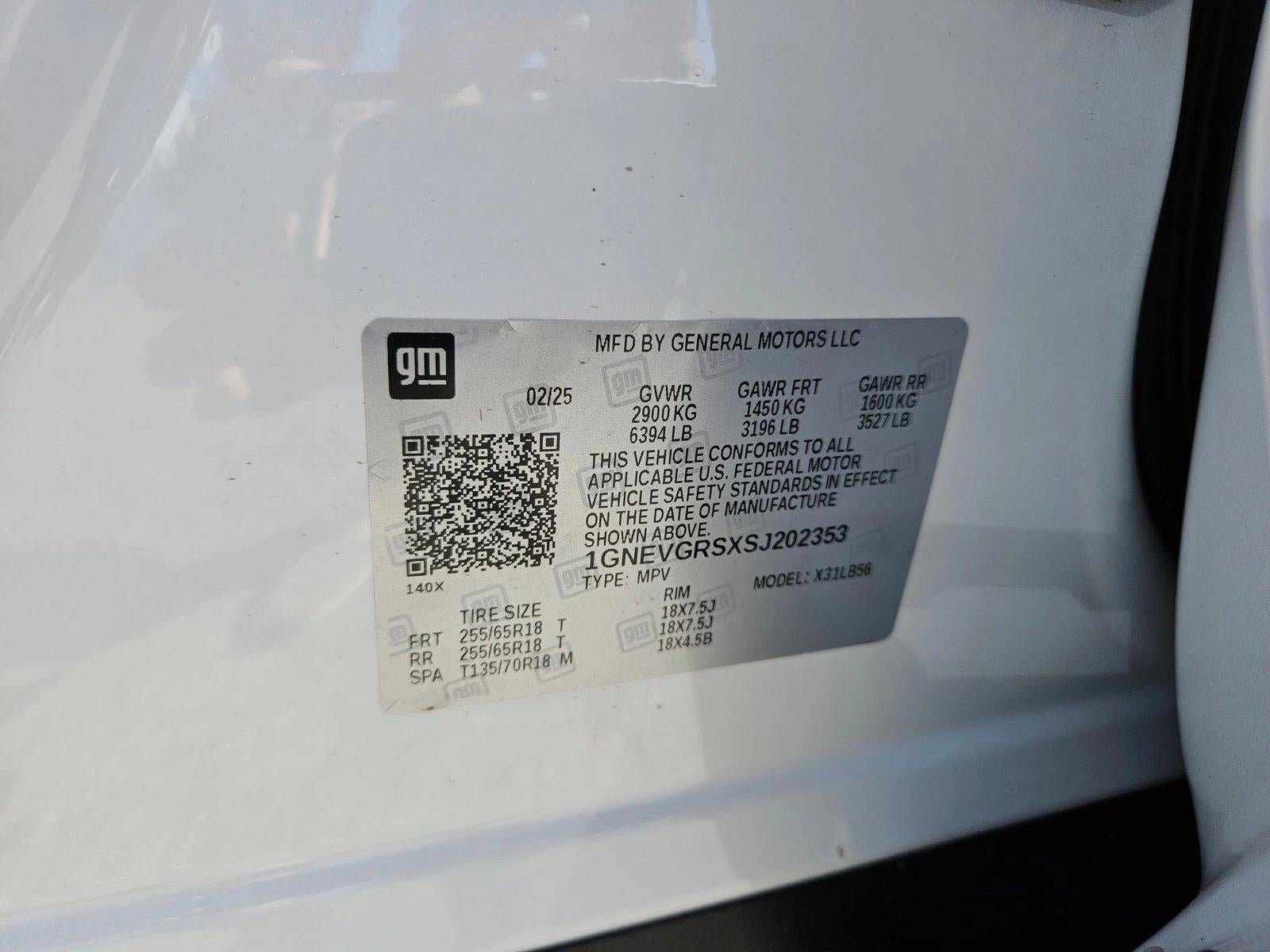 2025 Chevrolet Traverse LT