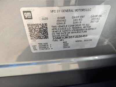 2026 Chevrolet Traverse Z71