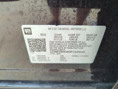 2023 Chevrolet Traverse Premier