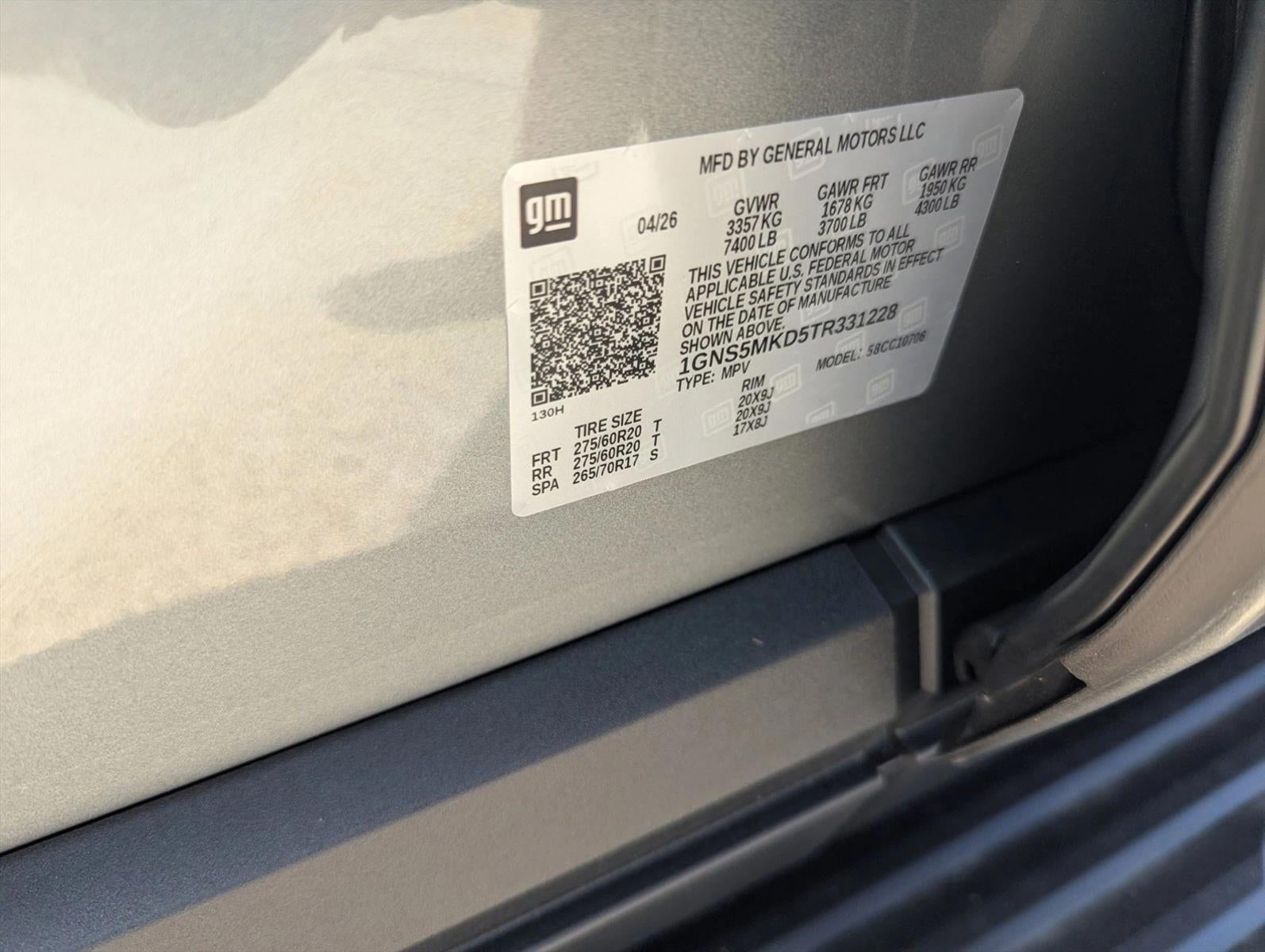 2026 Chevrolet Tahoe LS