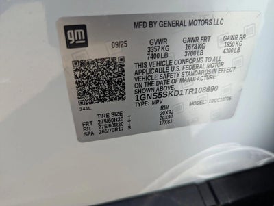 2026 Chevrolet Tahoe Premier