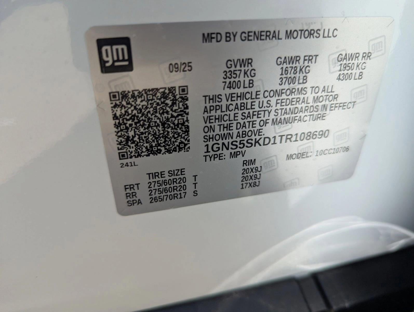 2026 Chevrolet Tahoe Premier