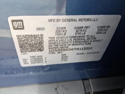 2026 Chevrolet Tahoe Premier