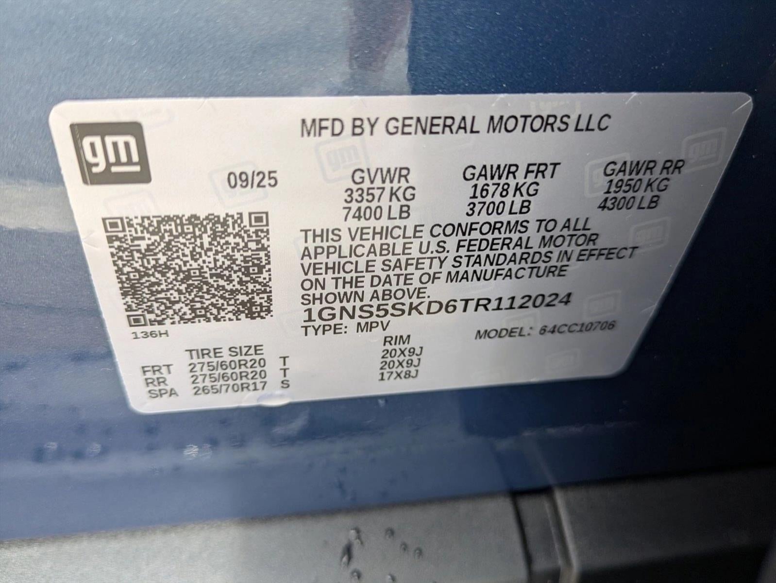 2026 Chevrolet Tahoe Premier