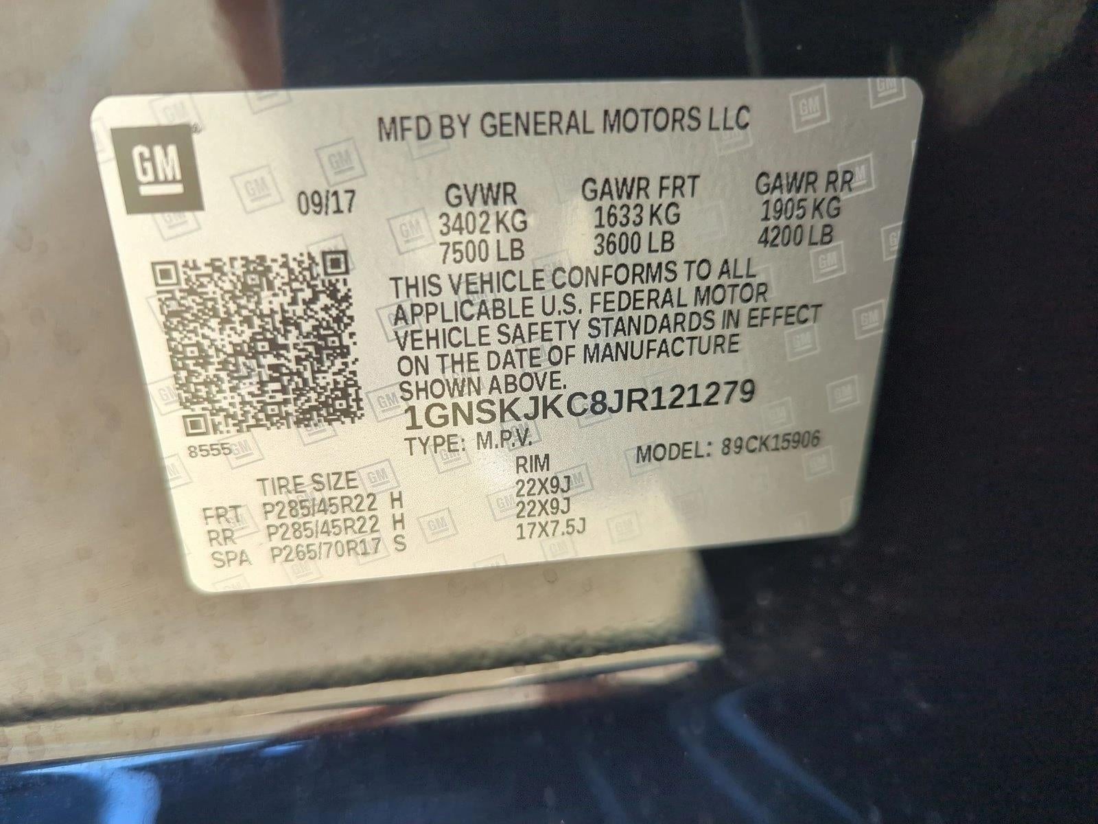 2018 Chevrolet Suburban Premier