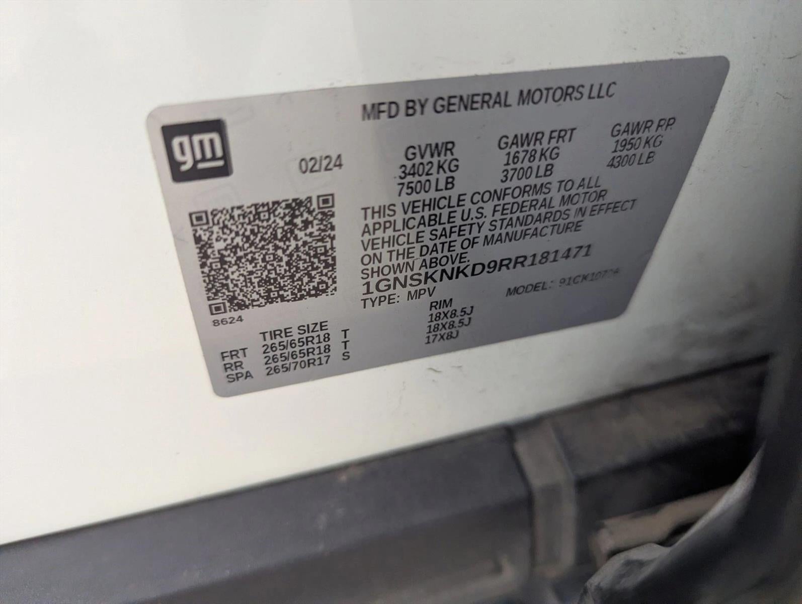 2024 Chevrolet Tahoe LT