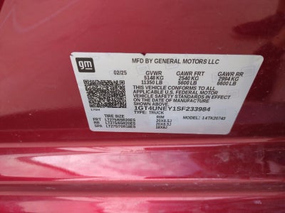 2025 GMC Sierra 2500 HD SLT