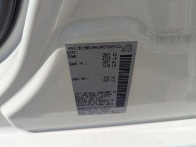 2025 Nissan Altima SV