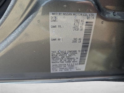 2025 Nissan Altima SV FWD