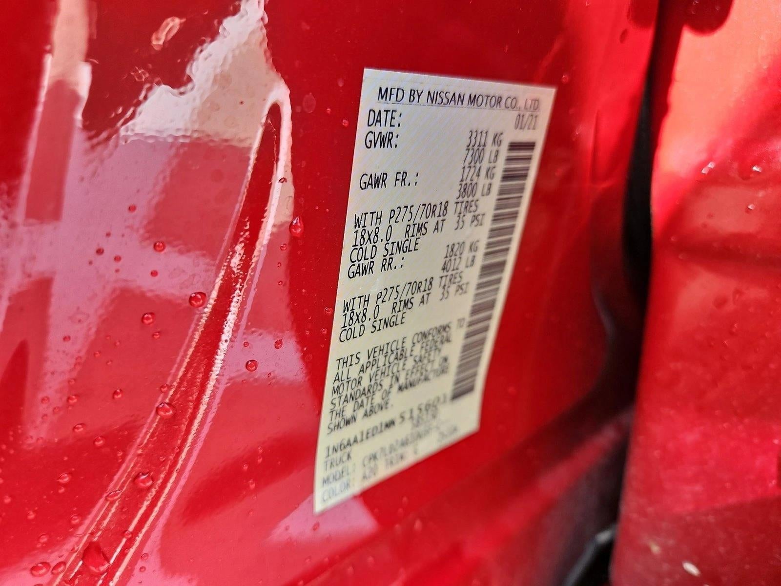 2021 Nissan TITAN Crew Cab PRO-4X 4x4