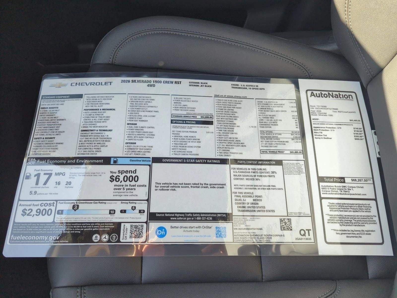 2026 Chevrolet Silverado 1500 RST