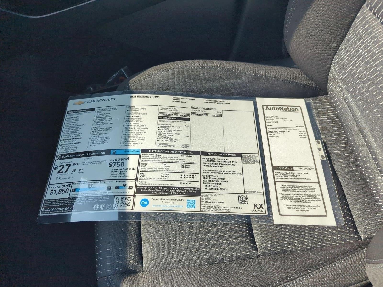 2026 Chevrolet Equinox LT