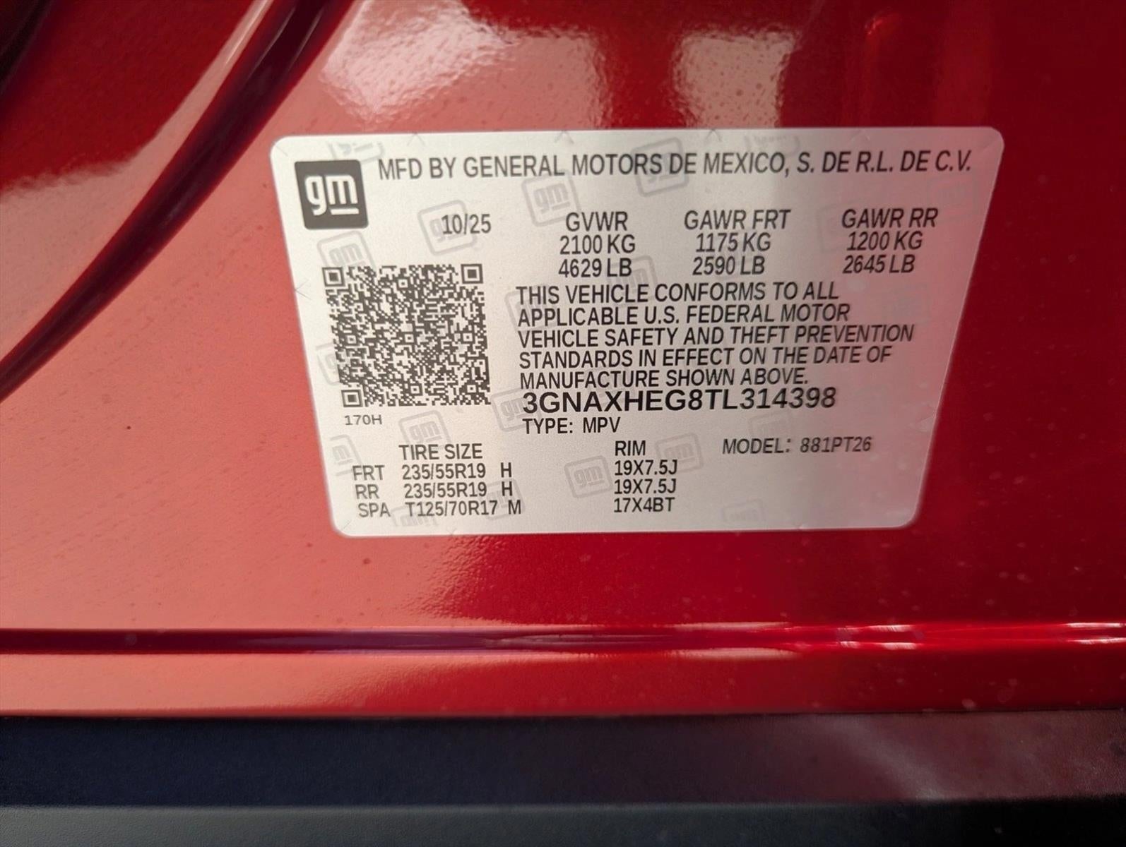 2026 Chevrolet Equinox LT