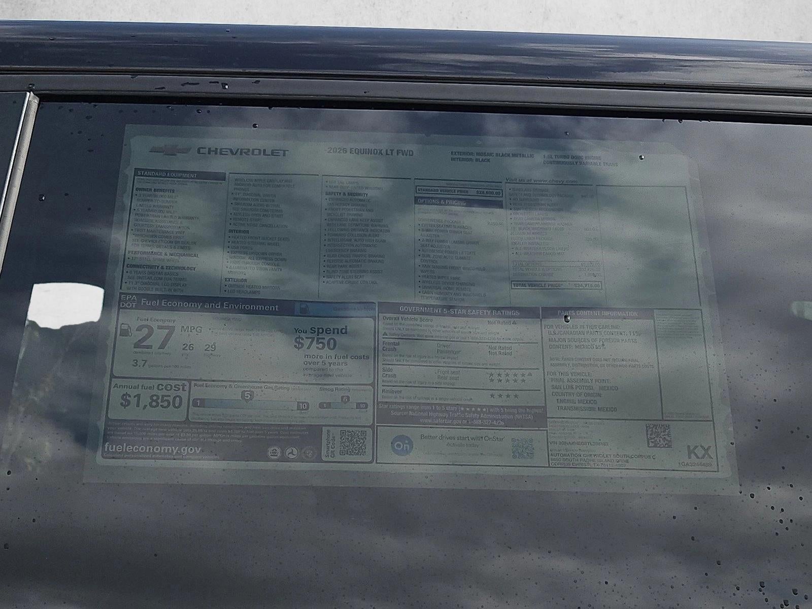 2026 Chevrolet Equinox LT