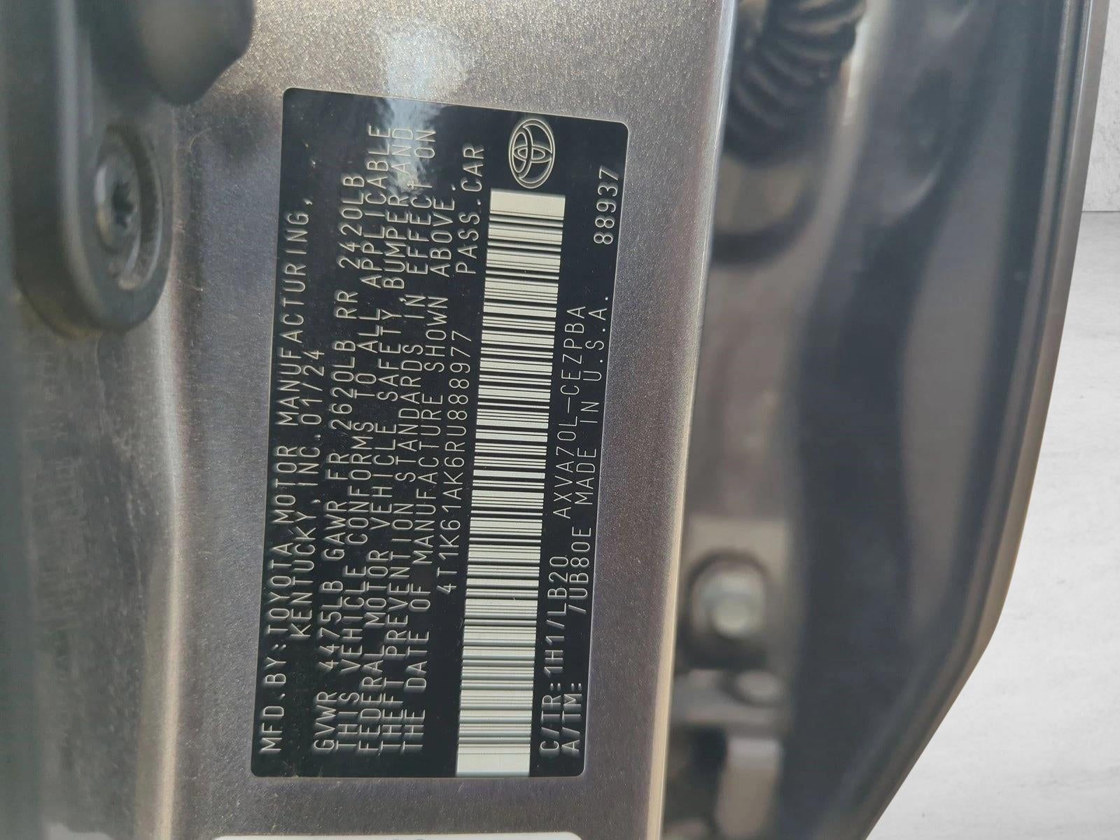 2024 Toyota Camry XSE