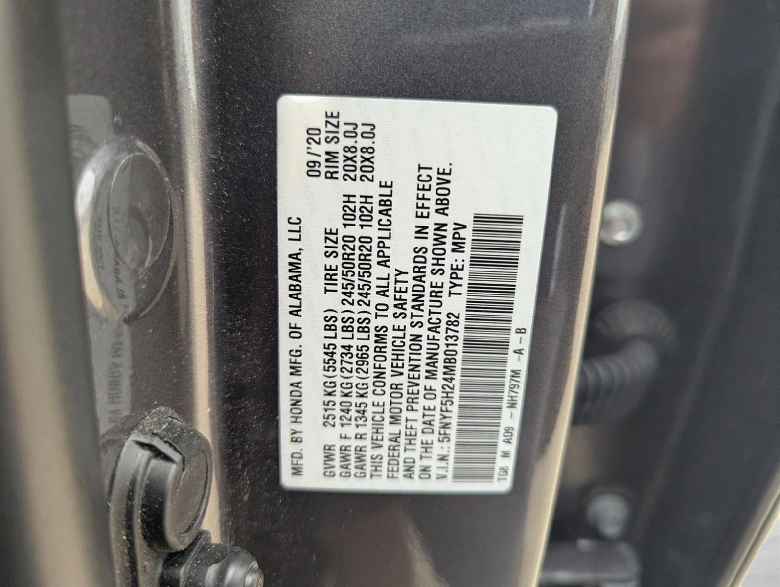 2021 Honda Pilot Special Edition