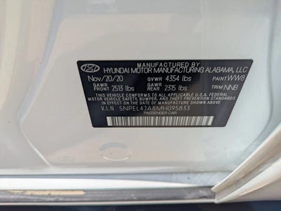 2021 Hyundai Sonata SEL