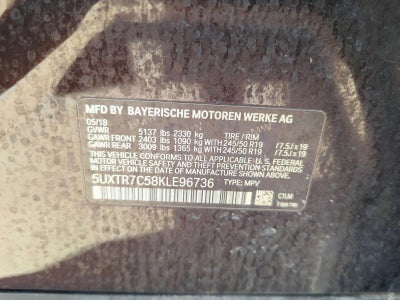 2019 BMW X3 sDrive30i