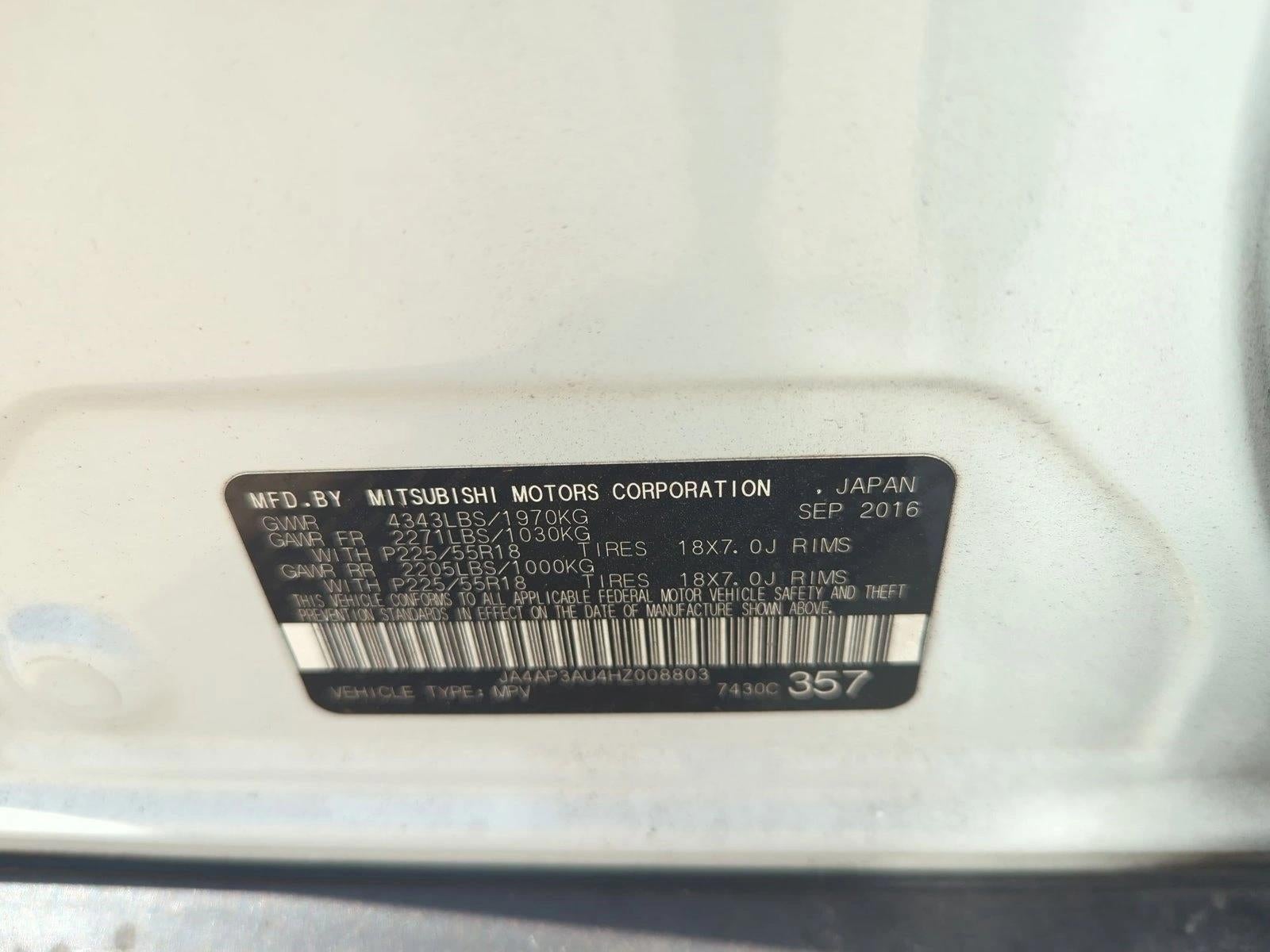 2017 Mitsubishi Outlander Sport ES 2.0