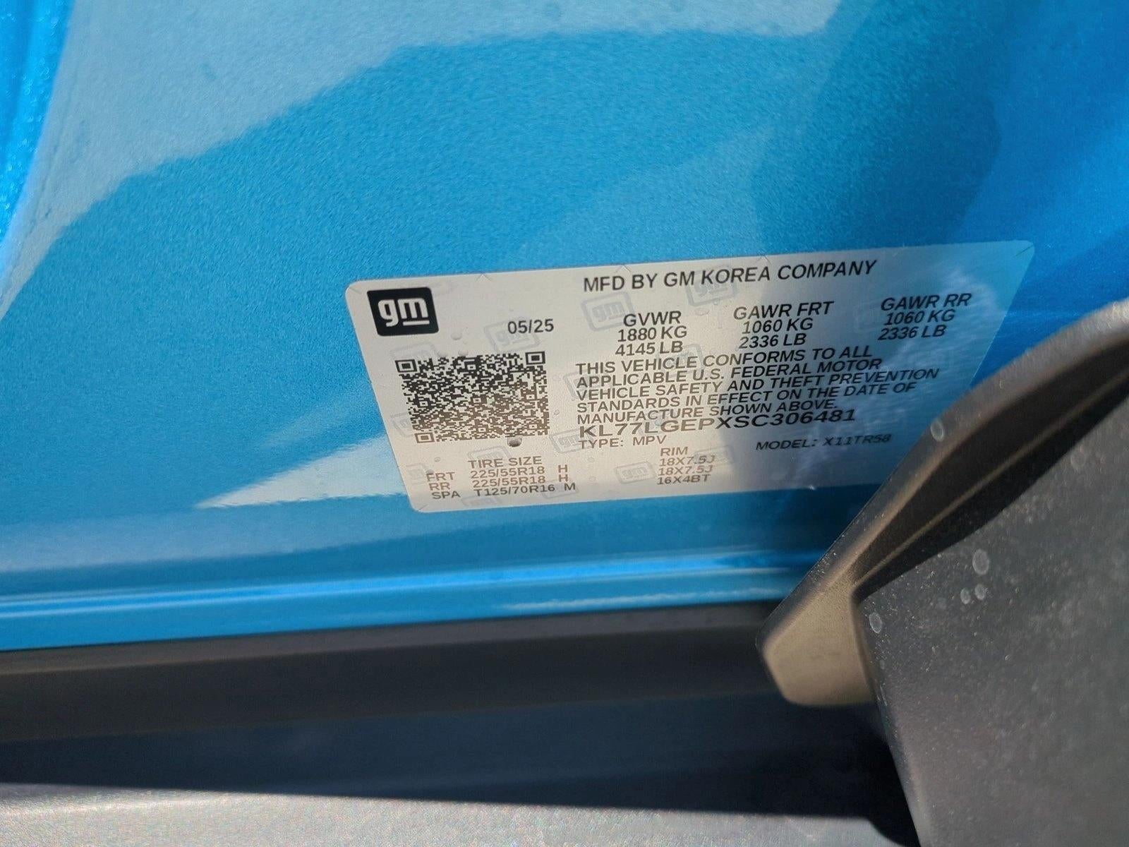 2025 Chevrolet Trax 1RS