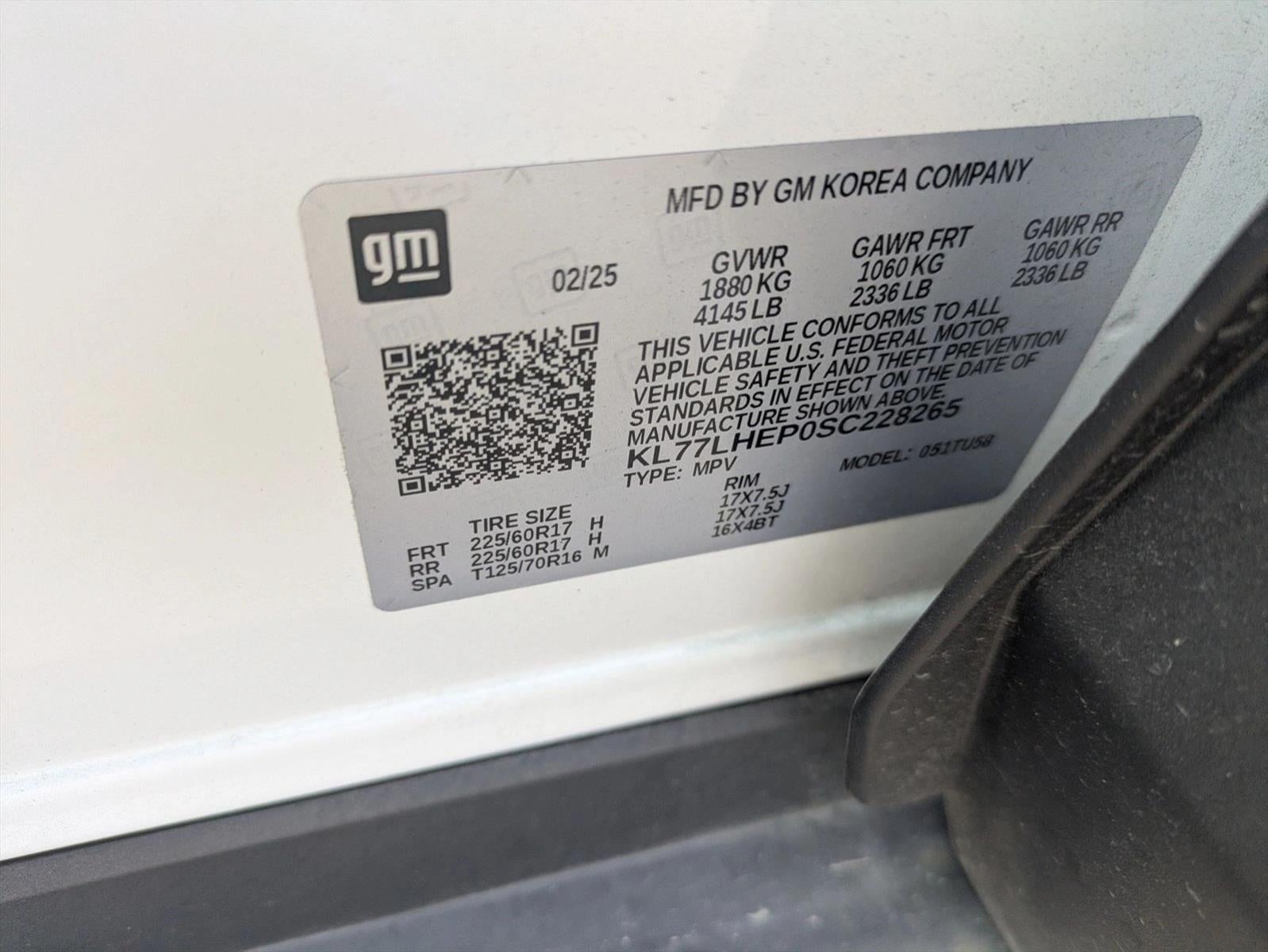 2025 Chevrolet Trax LT