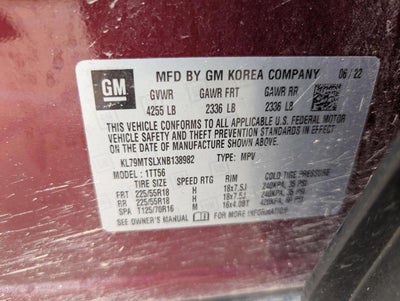 2022 Chevrolet Trailblazer RS