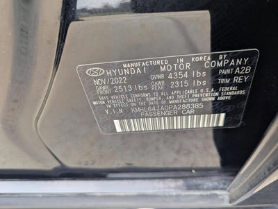 2023 Hyundai Sonata SEL