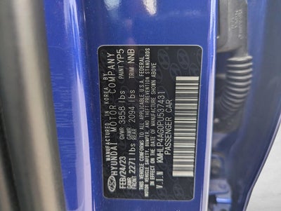 2023 Hyundai Elantra Limited