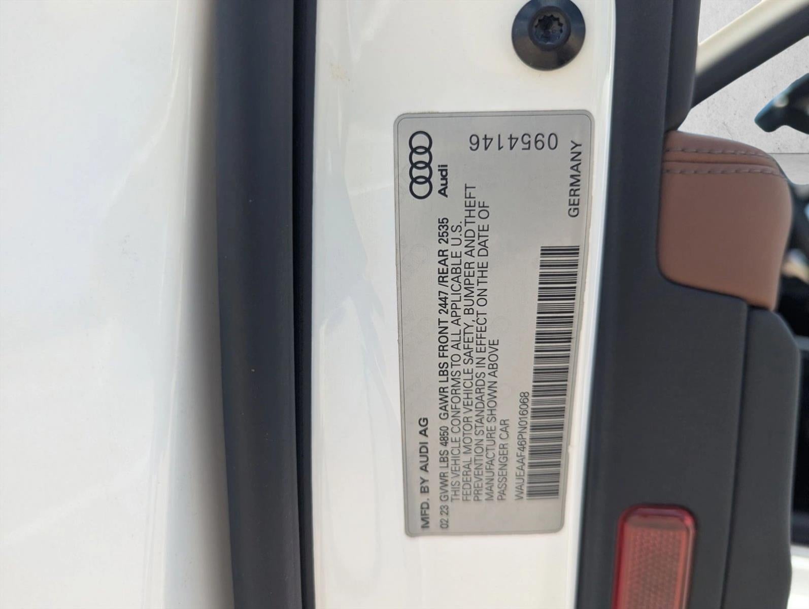 2023 Audi A4 Sedan S line Premium Plus