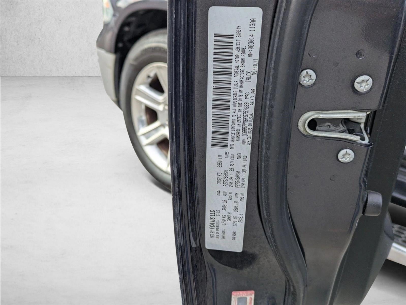 2015 RAM 1500 4WD Crew Cab 5.7 Ft Box Laramie Longhorn