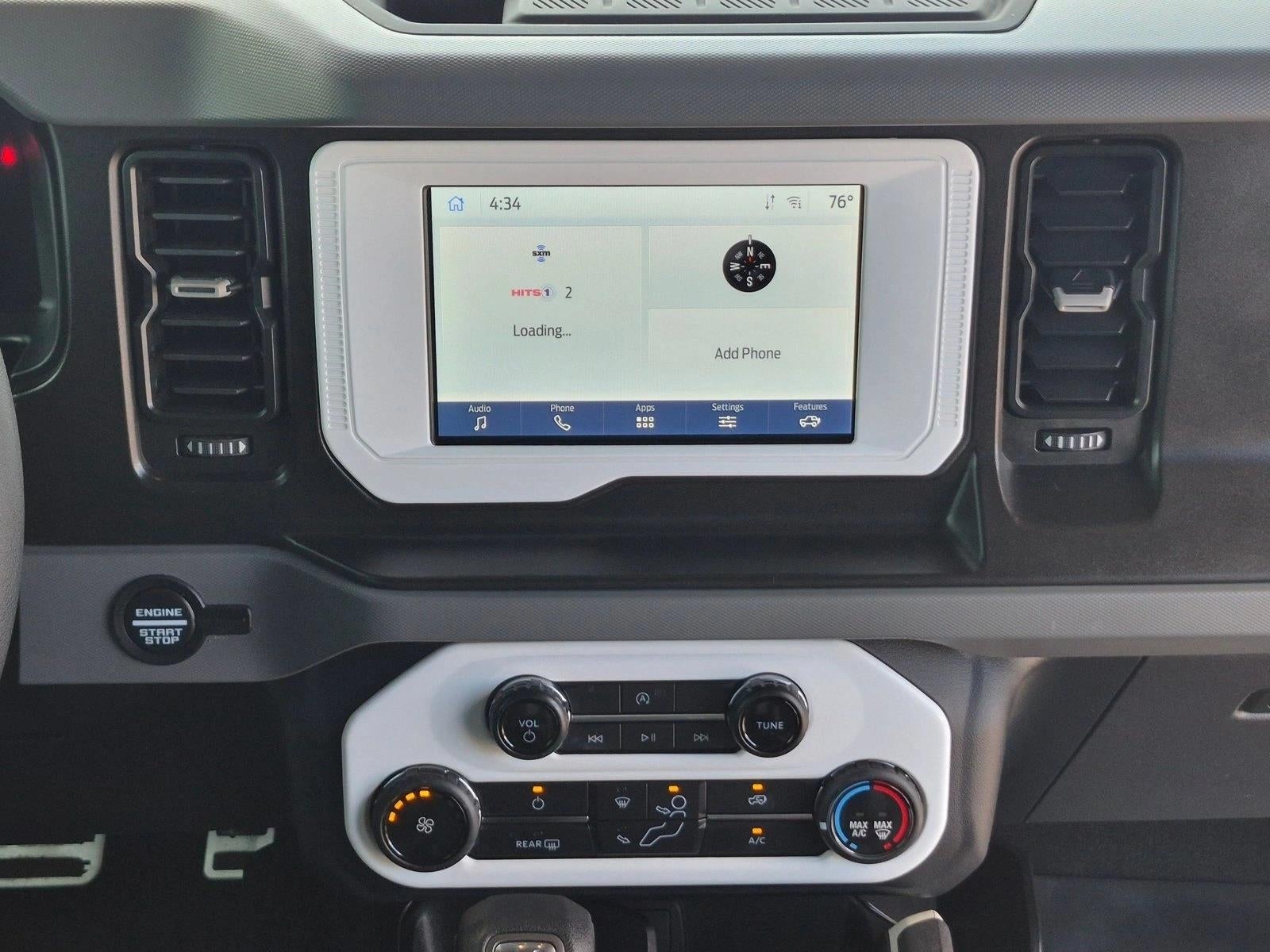 2022 Ford Bronco Base 2 Door Advanced 4x4