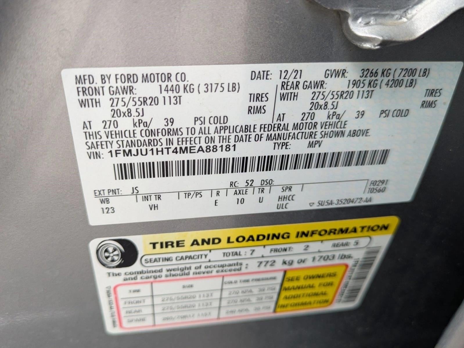 2021 Ford Expedition XLT 4x2