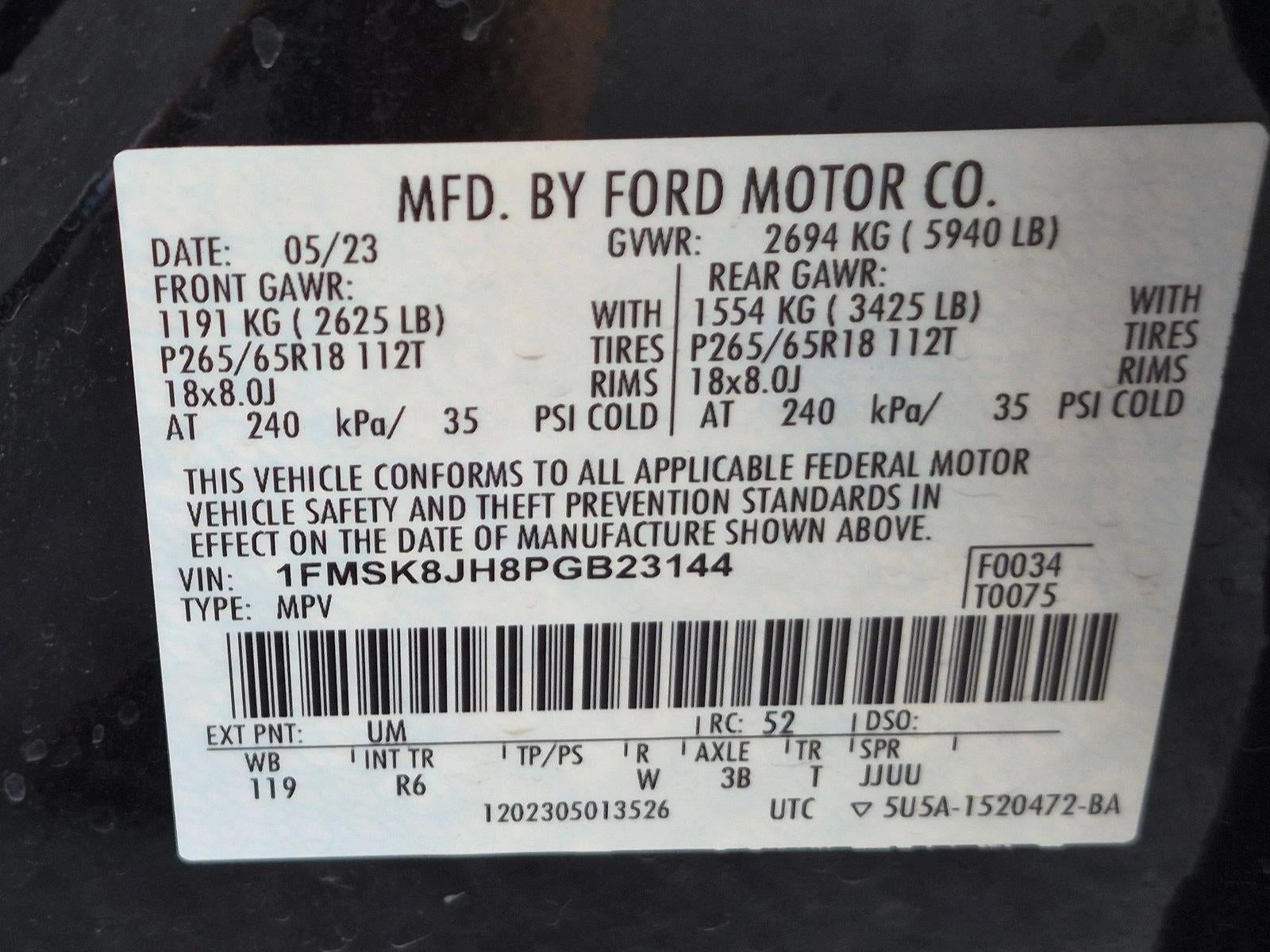 2023 Ford Explorer Timberline 4WD