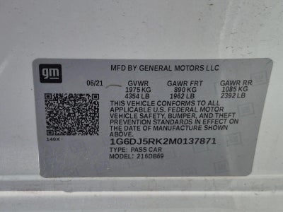 2021 Cadillac CT4 4dr Sdn Luxury
