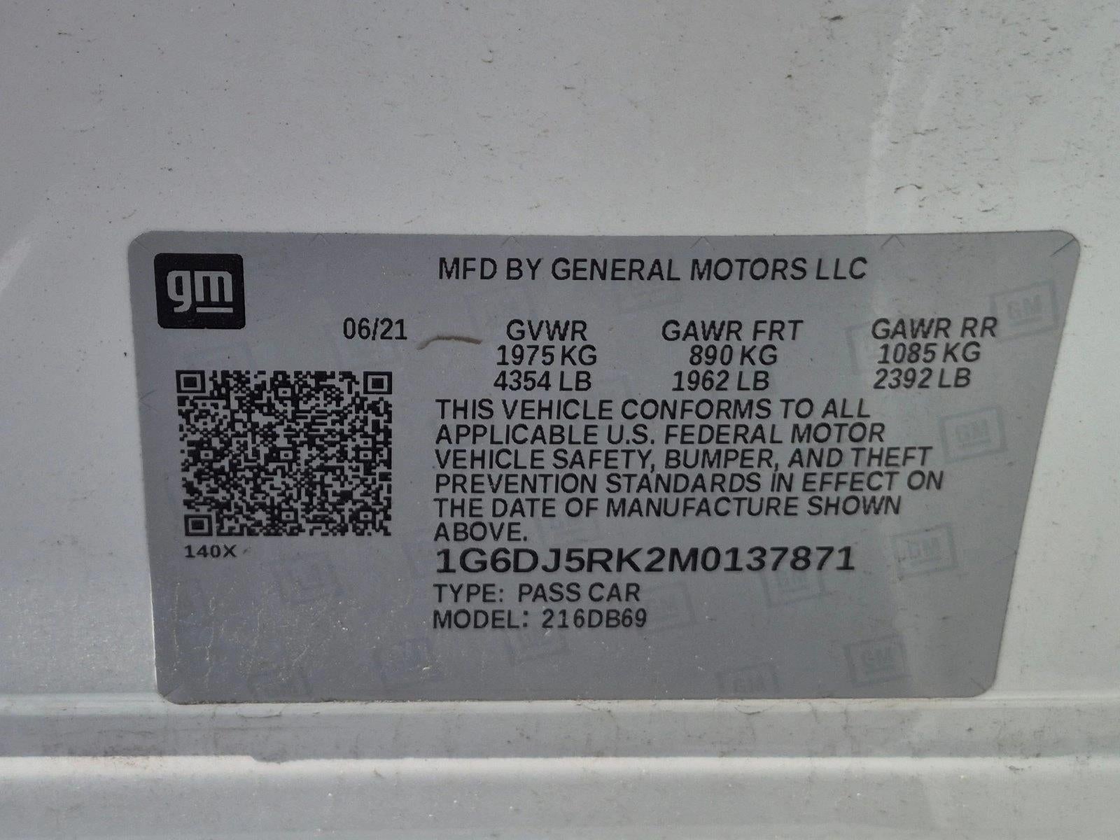 2021 Cadillac CT4 4dr Sdn Luxury
