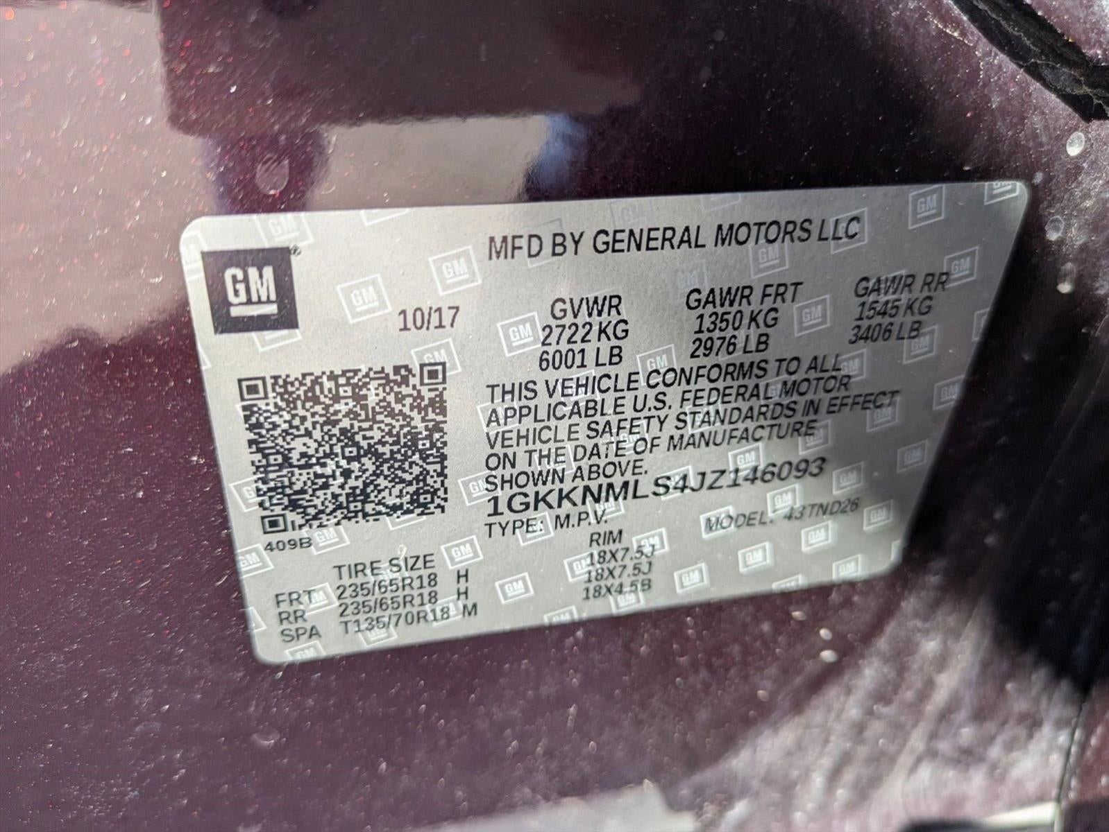 2018 GMC Acadia FWD SLT-1