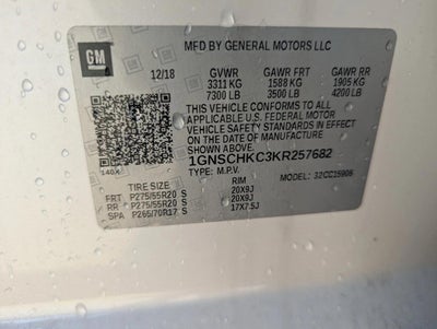 2019 Chevrolet Suburban 2WD 1500 LT