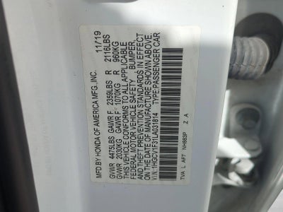 2020 Honda Accord Sedan Sport 1.5T CVT