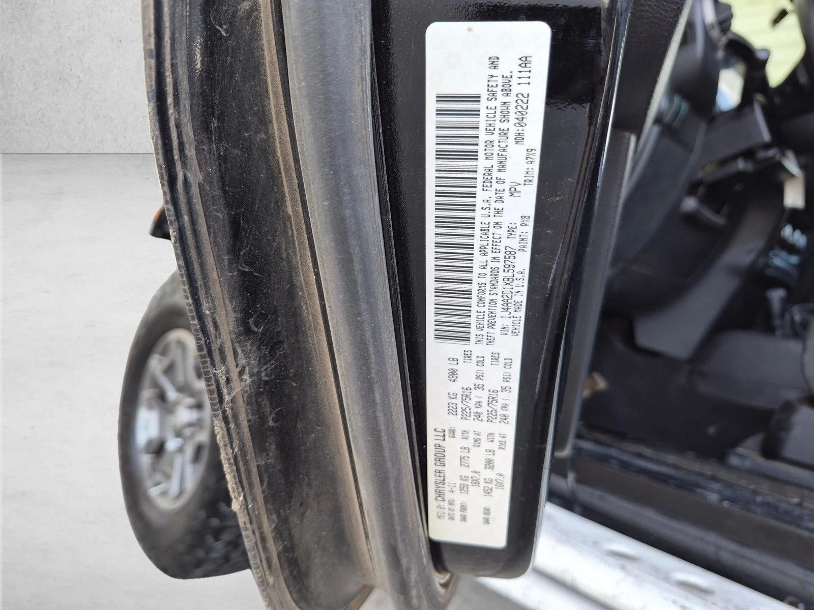 2011 Jeep Wrangler 4WD 2dr Sport