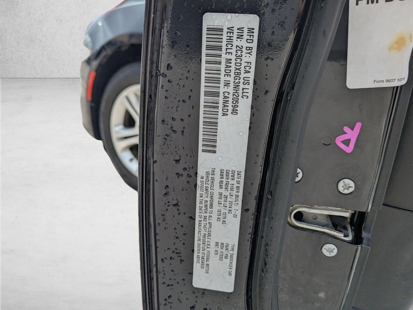 2022 Dodge Charger SXT RWD