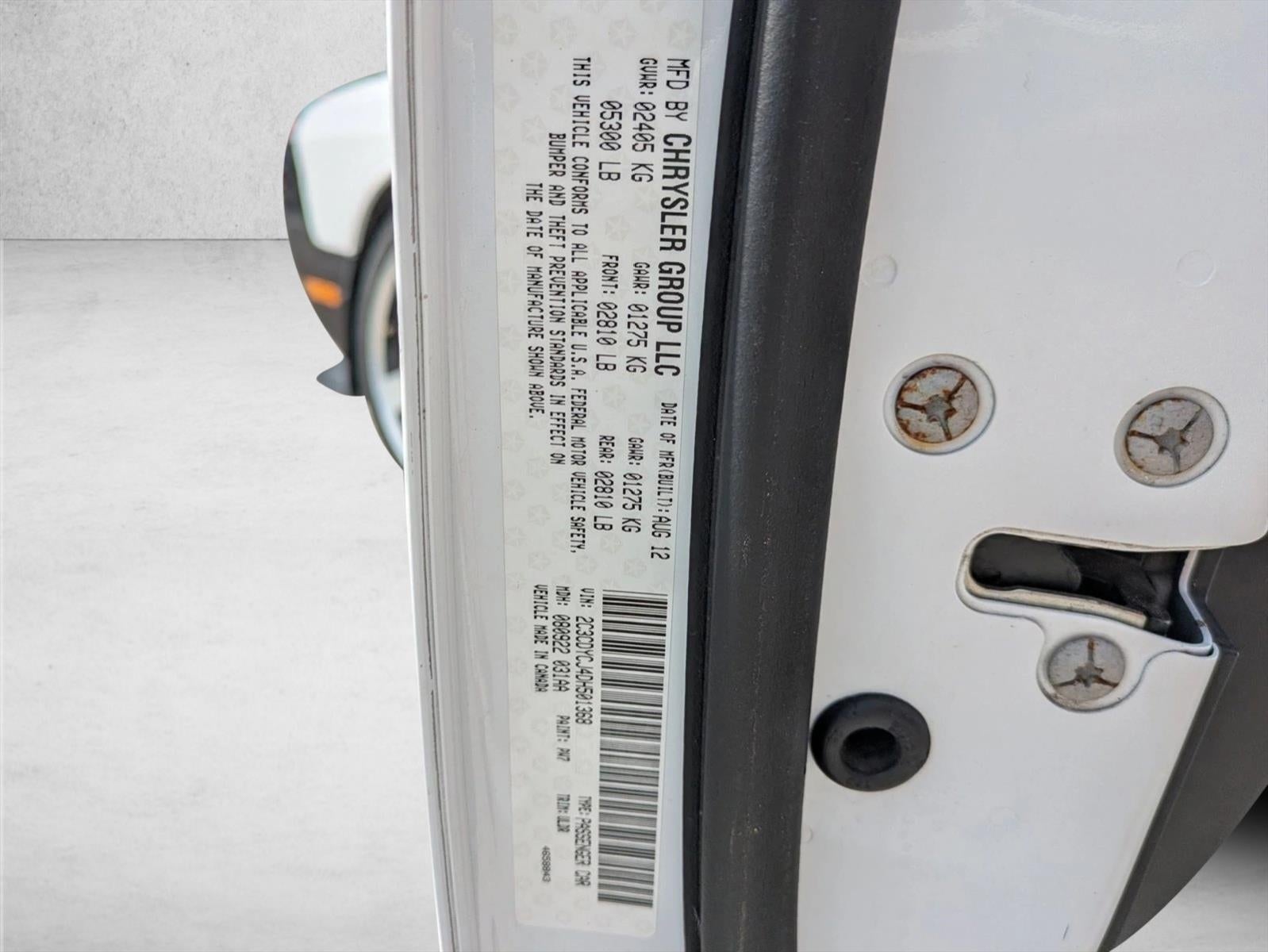 2013 Dodge Challenger 2dr Cpe SRT8