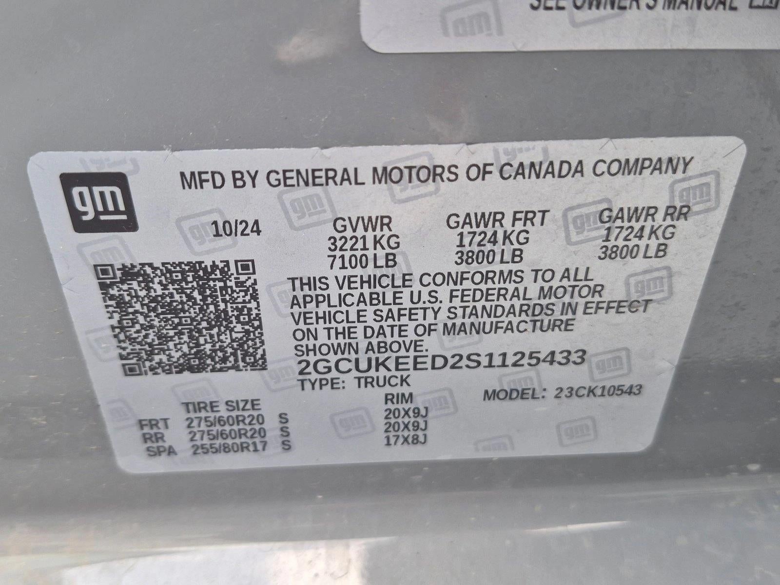 2025 Chevrolet Silverado 1500 Crew Cab Short Box 4-Wheel Drive RST