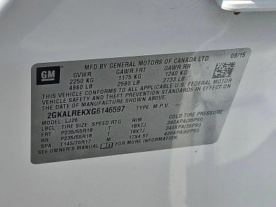 2016 GMC Terrain FWD Denali