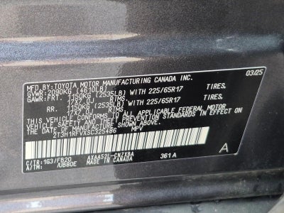 2025 Toyota RAV4 LE FWD (GS)