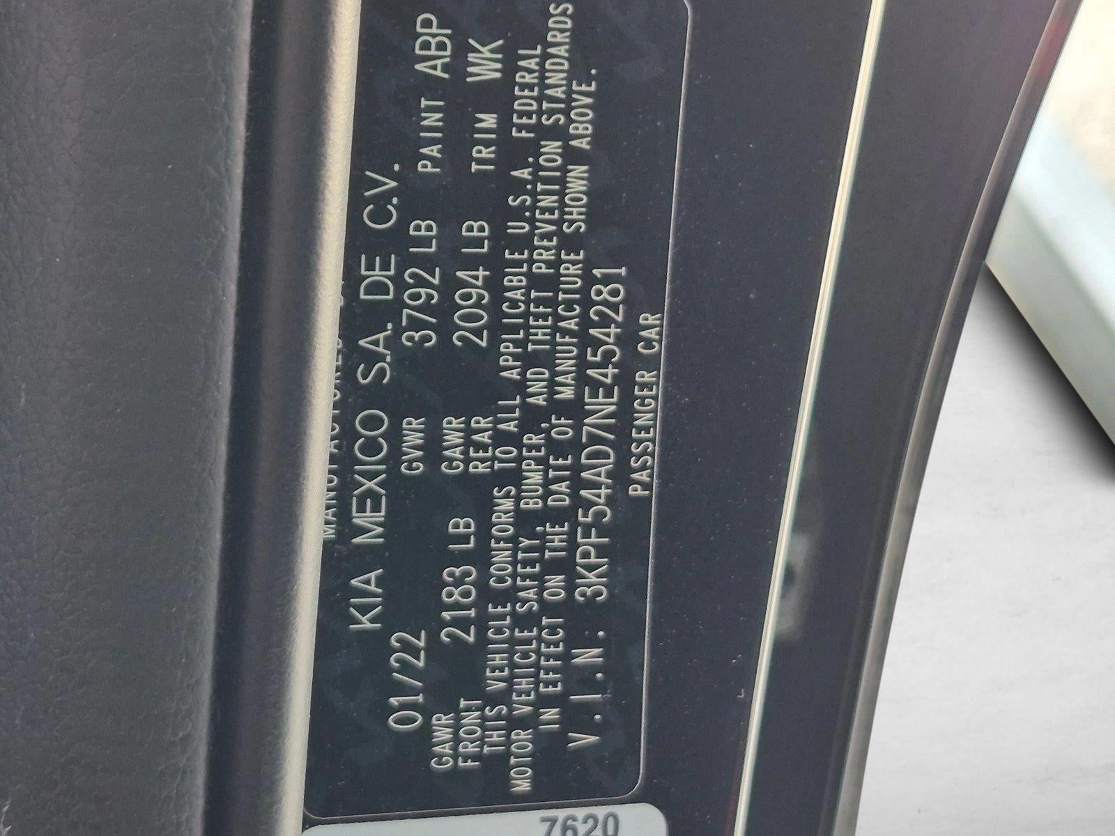 2022 Kia Forte GT-Line IVT
