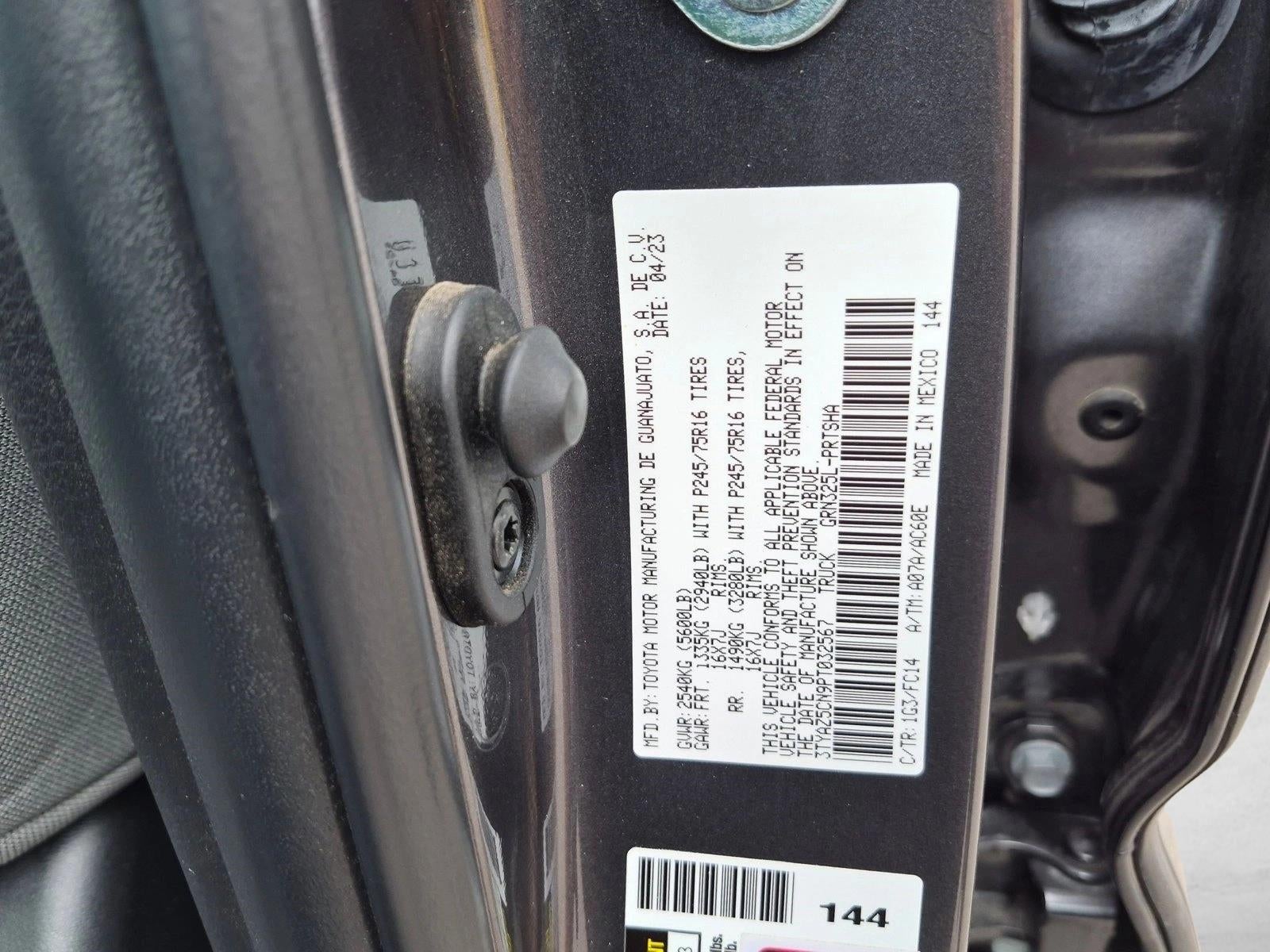 2023 Toyota Tacoma 2WD 2WD SR5 Double Cab 5' Bed V6 AT (GS)